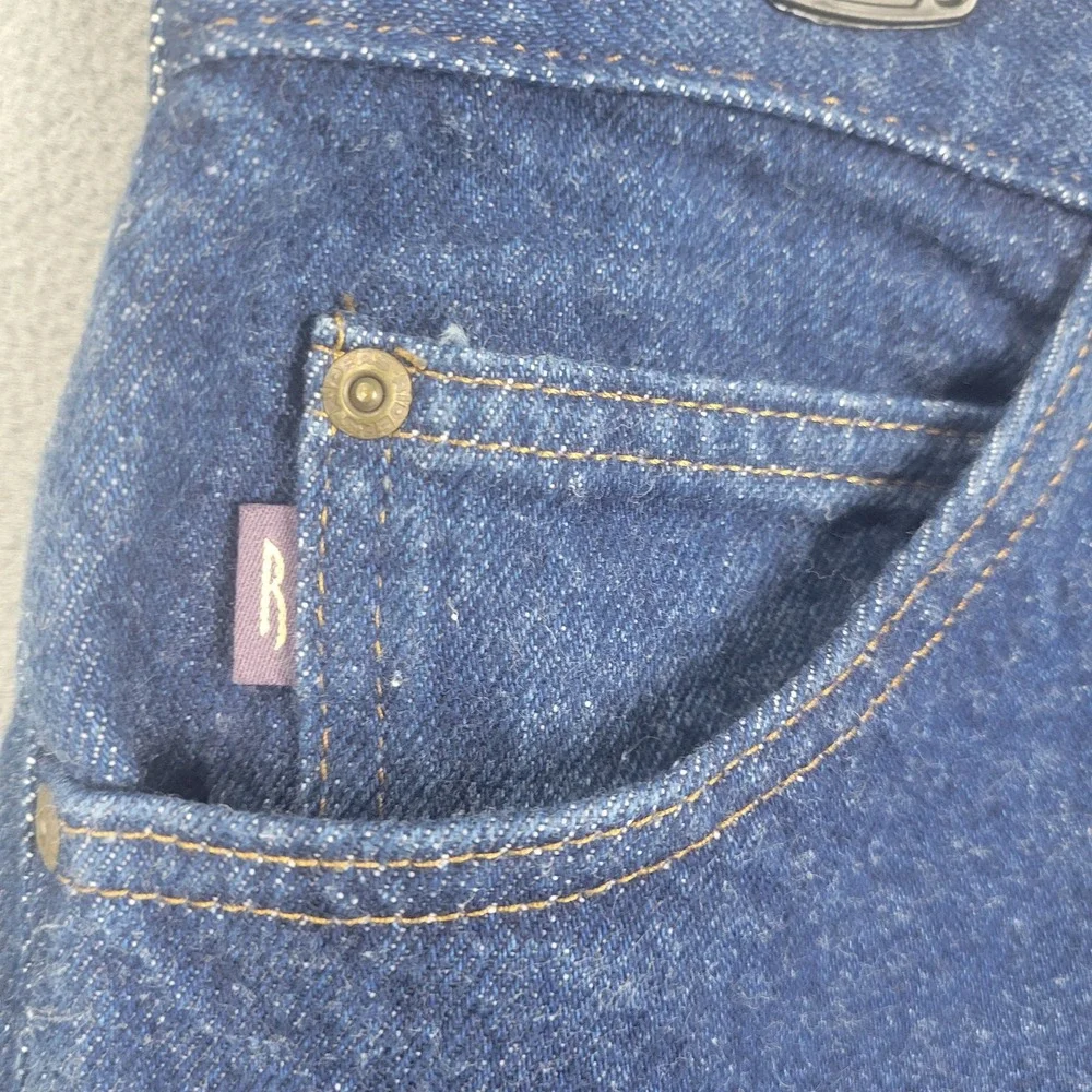Riders Jeans Mens 34x30 Straight Leg Classic Fit Zip Fly Made in USA Vintage 90s